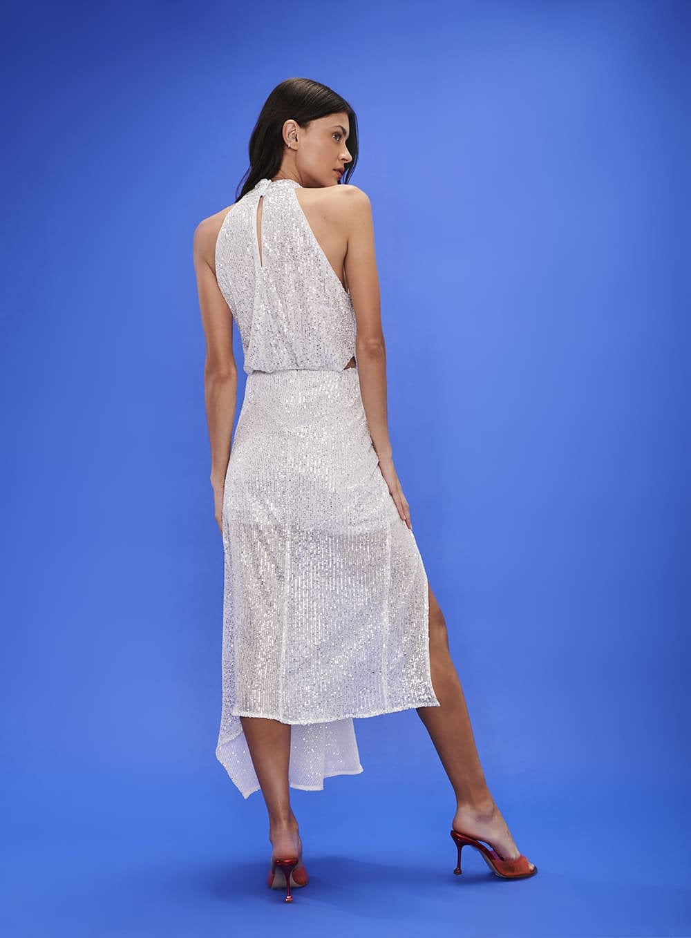 Conjunto Blusa com Saia Midi Tufi Duek -SALE