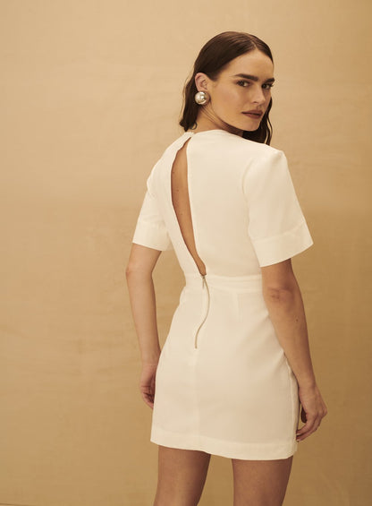 Vestido Mini Ilhos Tufi Duek -SALE