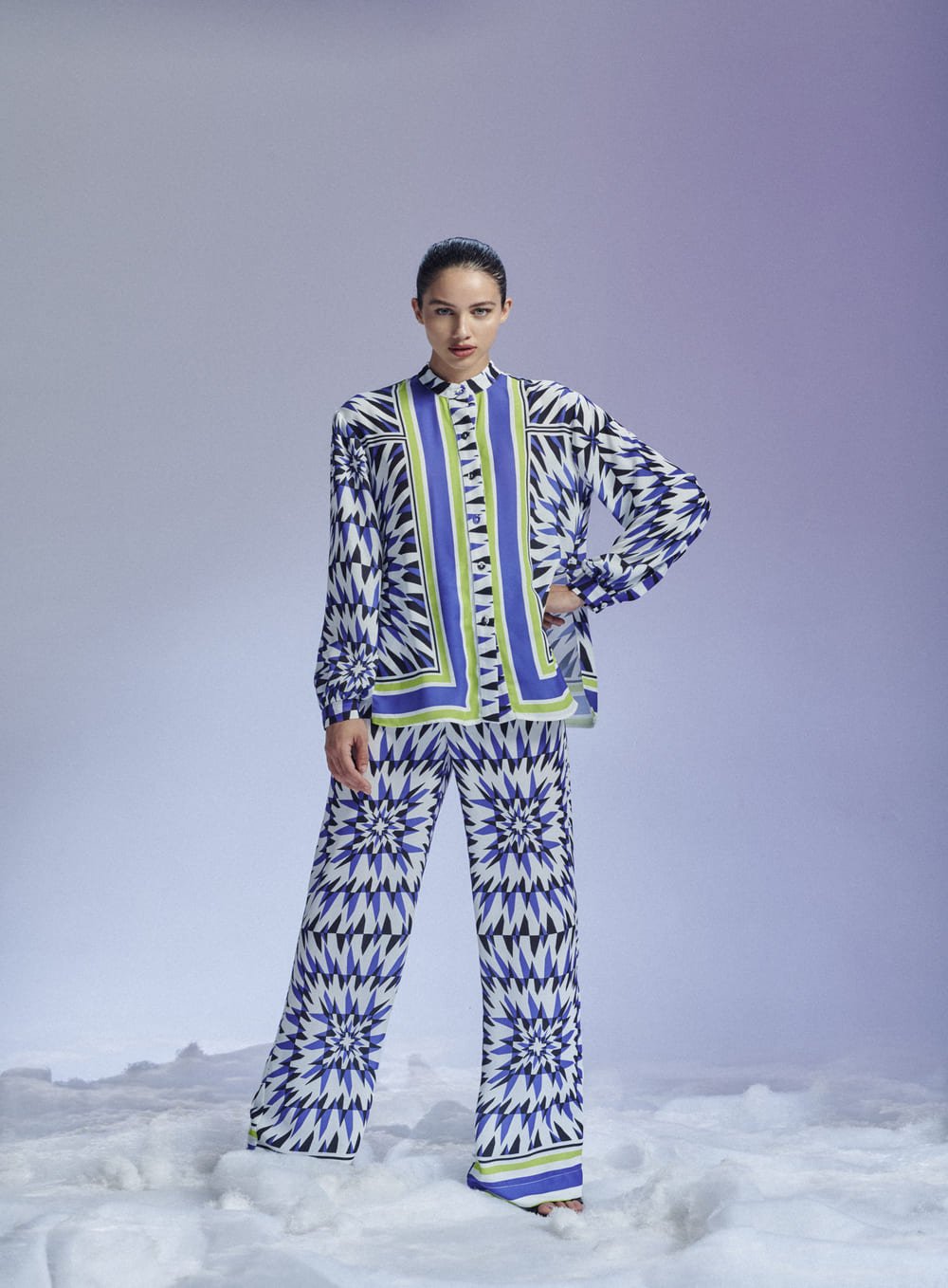 Conjunto Estampa Lenco Ski Estampado Skazi -SALE
