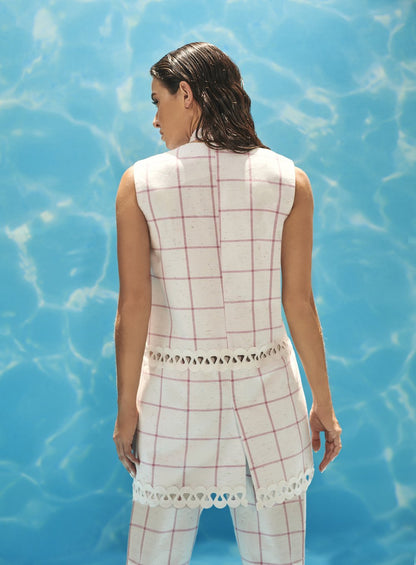 Max Colete Entremeios Off White Skazi -SALE