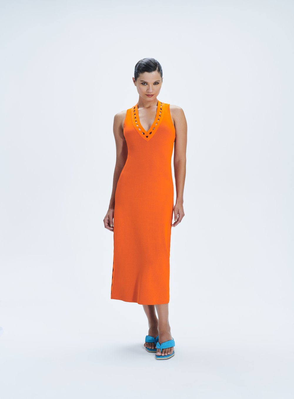 Vestido Vazados Tricot Tufi Duek -SALE